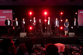 Sherwoods Motor Group team receives the Citroen Retailer of the Year award