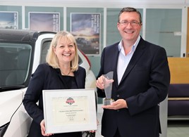 Mitsubishi Motors UK customer service award