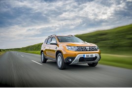 European sales charge: the Dacia Duster
