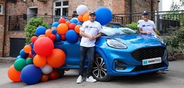 Daniel Briggs, Motorfinity's chief executive officer at and Dean Skiba, chief operating officer