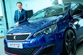 Peugeot UK managing director  David Peel