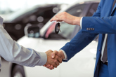 Car sales vehicle handover