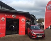 Desira Group's first MG Motor UK dealership, in Diss, East Anglia