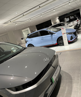 Inside Devonshire Motors' newly refurbished Hyundai showroom