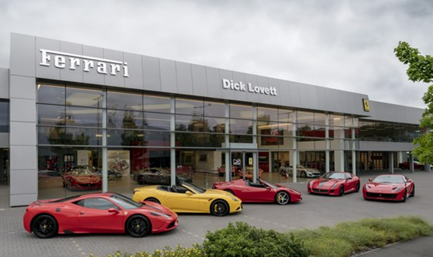 Dick Lovett Ferrari Swindon