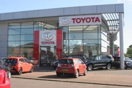 Dingles Motor Group's Norwich Toyota site