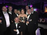 Over the moon: The team from DM Keith
