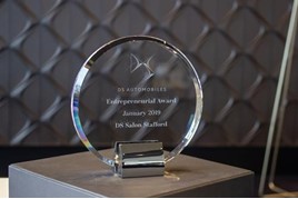DS Automobiles award DS Salon Stafford 