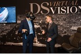 DS Virtual Vision being demonstrated at the Geneva Motor Show 2017