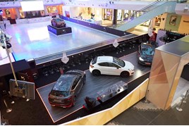 DS Automobiles at Westfield shopping centre
