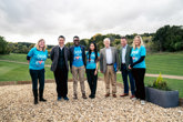 HR Owen CEO Ken Choo (second left) with Lord Archer (third left) and members of the Chain of Hope charity team