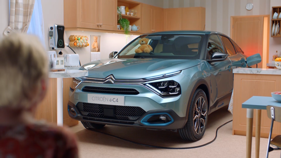 Gogglebox stars will comment on the new e-C4 in Citroen's new TV ad campaign