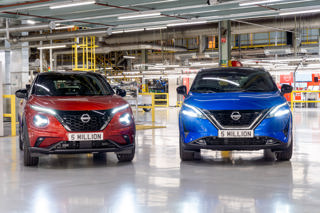 Nissan Juke and Qashqai