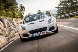 The Lotus Elise in 2019