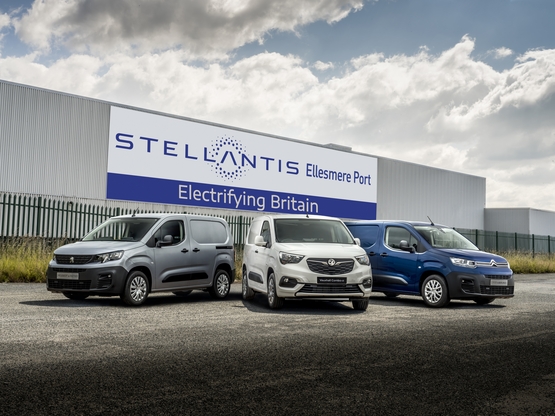 Ellesmere Port set to produce Stellantis' range of all-electric vans