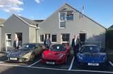 Endeavour Lotus' Twitter posts have shown managing director Adrian Wallington, alongside a trio of sports cars