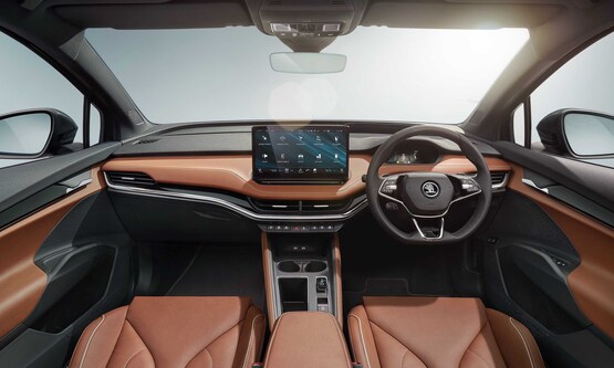 Inside the Skoda Enyaq iV EV SUV