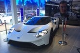 Ford GT on display at last week's opening of the FordStore Epsom opening