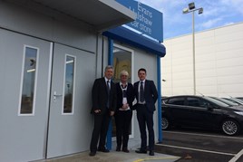 The team at Evans Halshaw's new Car Store in Norwich