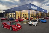 Carrs Ferrari's new showroom in Exeter