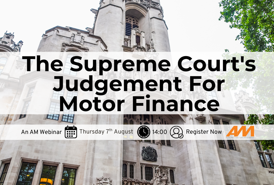 FCA motor finance ruling AM webinar August 2025 FCA motor finance ruling AM webinar August 2025