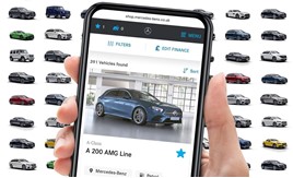 The new Mercedes-Benz live stock locator app