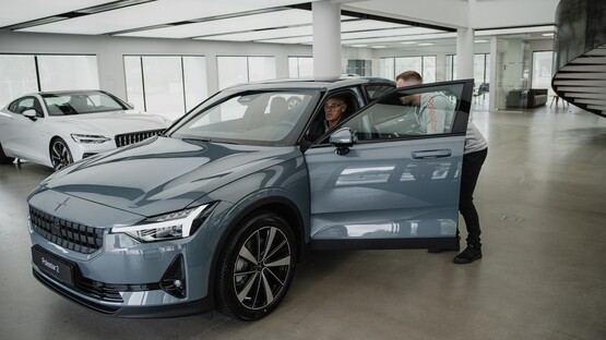 First European delivery of the Polestar 2 EV