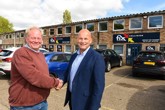 Fix Auto Henley-on-Thames former owner Jamie Butler (left) with Fix Auto UK’s Managing Director Ian Pugh 