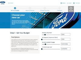 Ford Buy Online new car sales platform