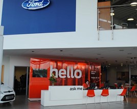 FordStore service reception