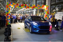 Production of the new Ford Puma crossover gets underway at Ford’s Craiova manufacturing facility, in Romania