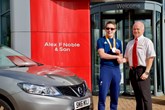 Alex F Noble  Son Nissan sales manager Gordon Campbell and Paralympics silver medallist Scott Quin