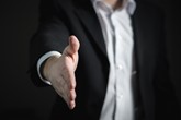 An employers' welcome handshake 