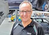 Bowker Motor Group BMW Preston service engineer Harold Bowden