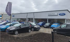 Hendy Group's new Ford showroom in Crawley
