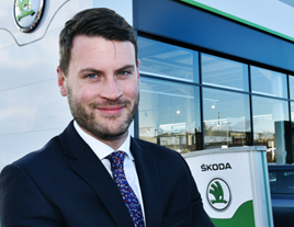 Škoda head of fleet, Henry Williams