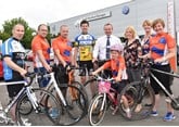 South Hereford Garages supports St Michael's Hospice's Wheelie Big Cycle Ride