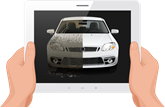 Paint and fabric protection tablet