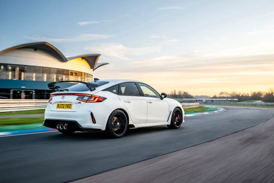 Honda Civic Type R on track