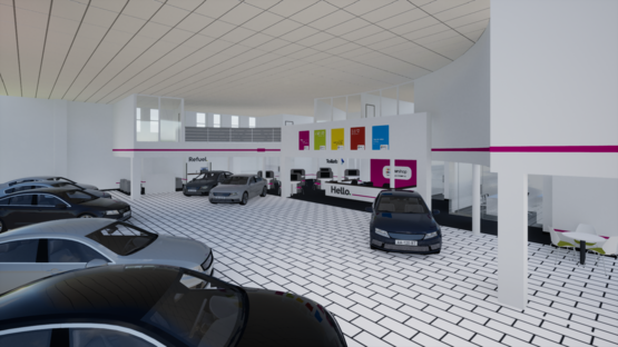 Artist's impression: Inside CarShop Express Halifax