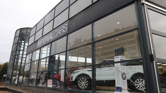 Imperial Cars used car supermarket near Wembley in North London