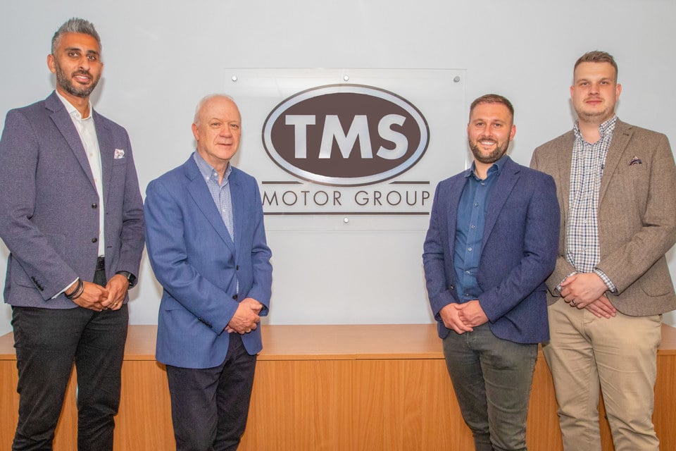 Len Hallows and leadership team, TMS Motor Group