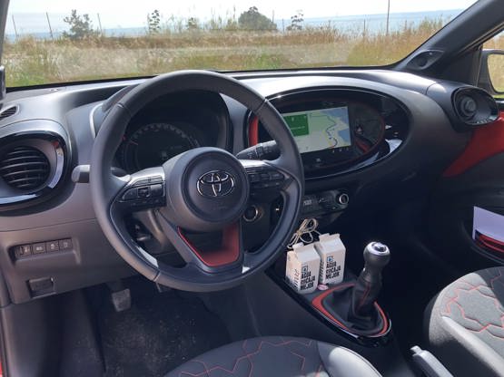 Inside the Toyota Aygo X