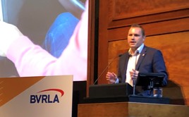 Marc Ireland, from EY, at the BVLRA Conference
