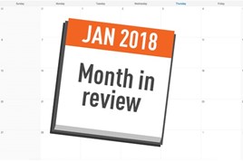 January 2018 month in review