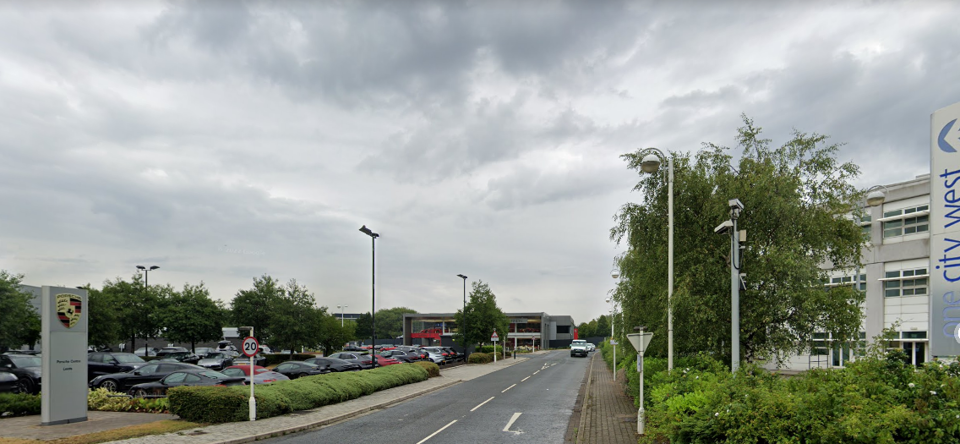 Leeds' One City West development is home to JCT600's Ferrari and Porsche franchises