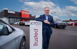 JCT600 chief executive John Tordoff at one of the group's new standalone used car retail centres
