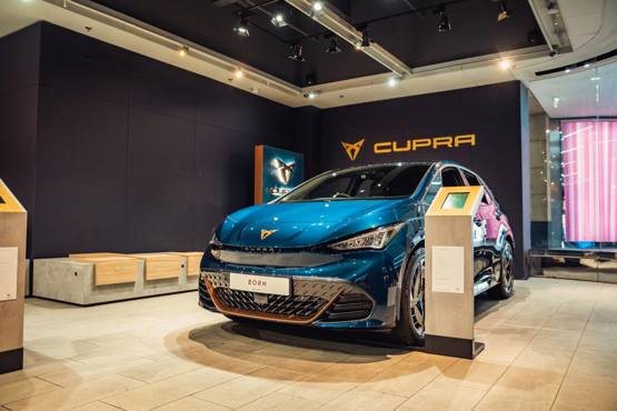 JCT600 Cupra pop-up shop Leeds