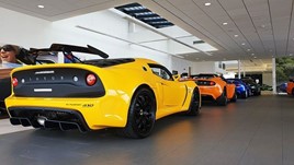 JCT600's new Lotus Cars showroom on Sticker Lane, Bradford