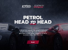 JCT600 Prince's Trust petrol head to head game 